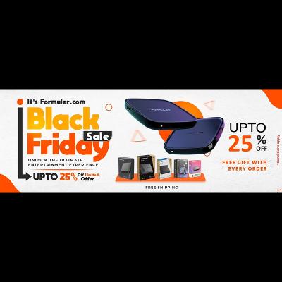 Formuler Black Friday Offers Upto 25%